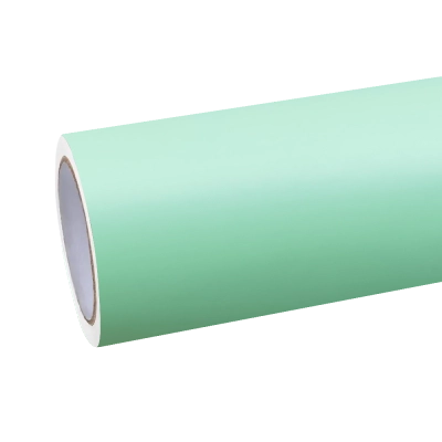 Matte Hazy Green Car Vinyl Wrap 01