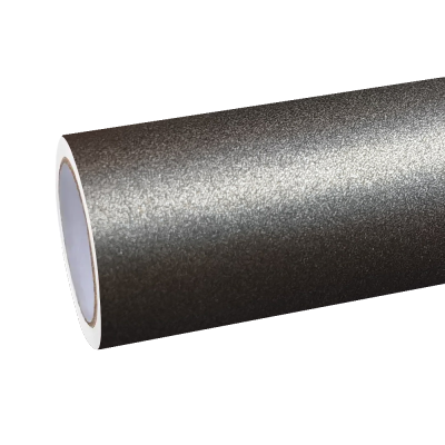 Matte Metallic Satin Deep Brown Grey Car Vinyl Wrap 01