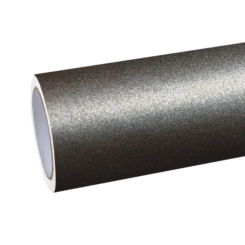 Matte Metallic Satin Deep Brown Grey Car Vinyl Wrap