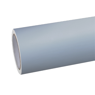 Matte Satin Battleship Grey Car Vinyl Wrap | Ultimate Flat Battleship Grey wrap PET 01