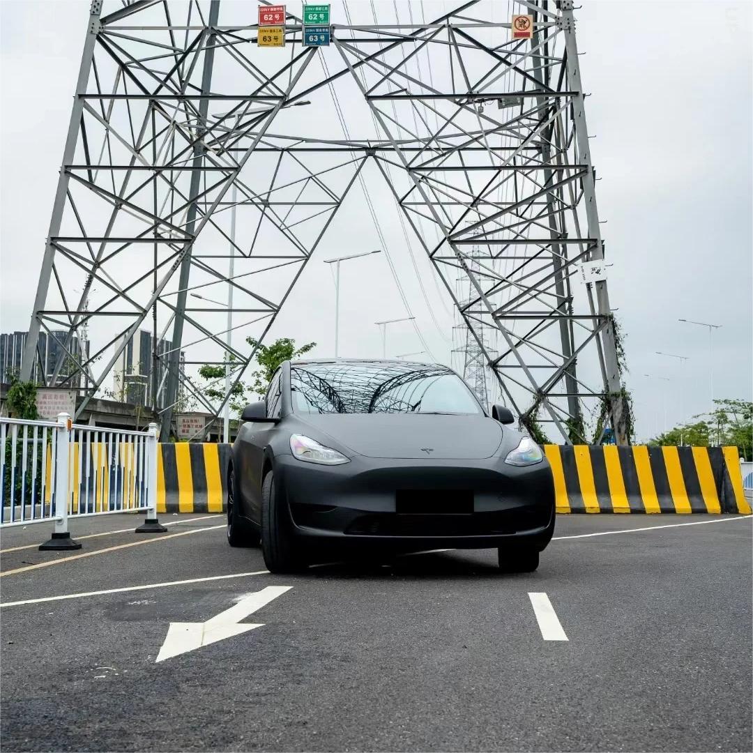 Matte Satin Chrome Black Car Vinyl Wrap