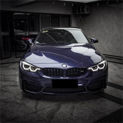 Gloss Metallic Macao Blue Car Vinyl Wrap 02