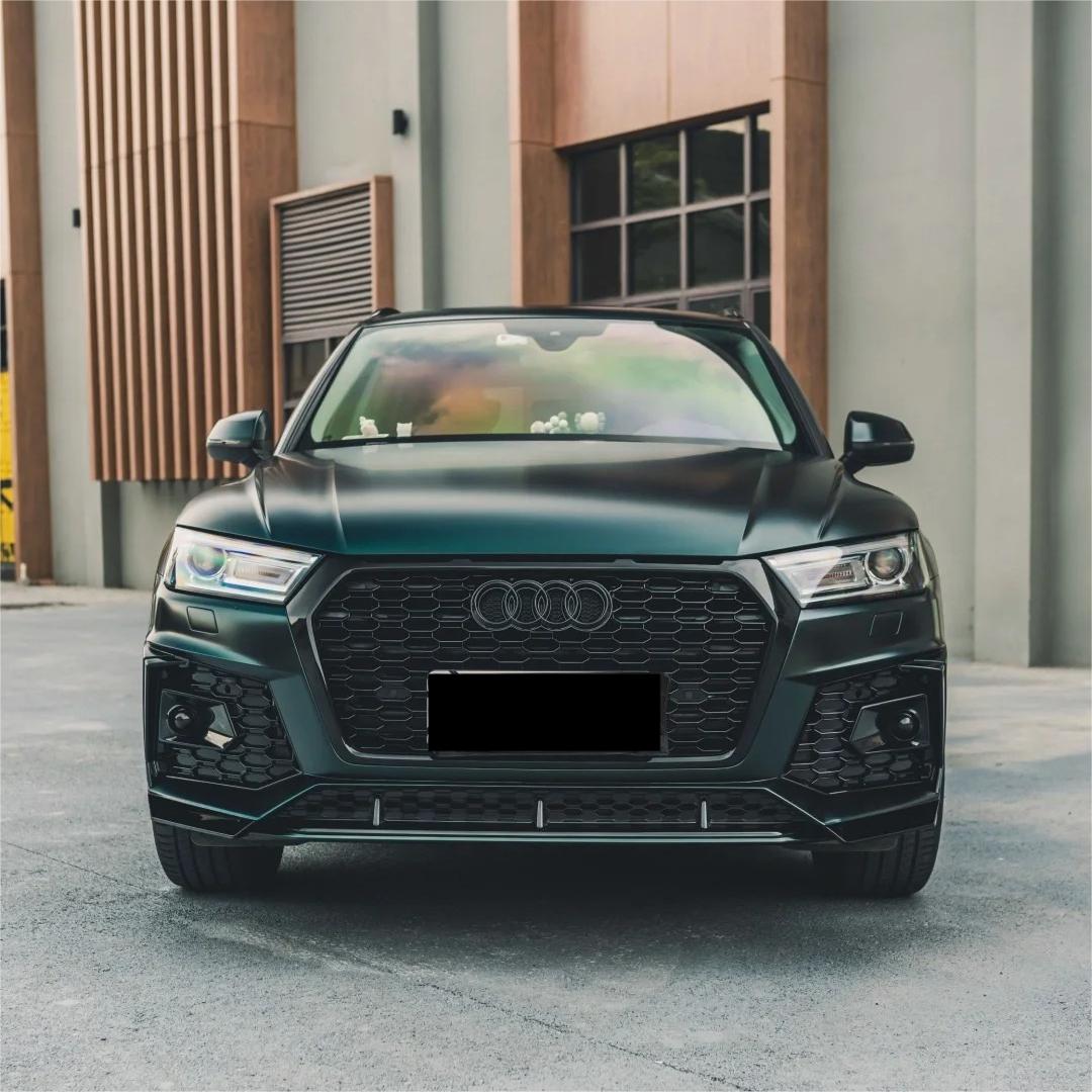 Matte Metallic Antique Green Car Vinyl Wrap