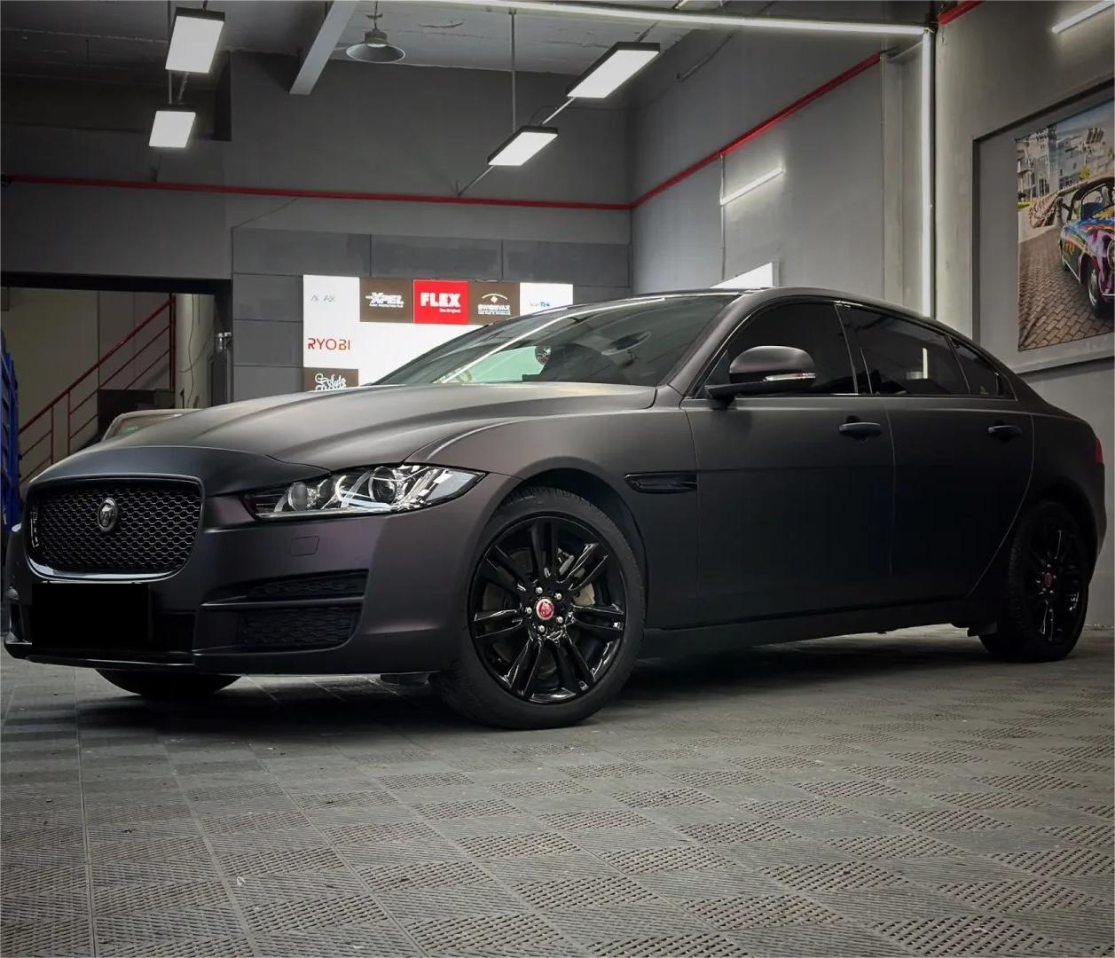 Matte Metallic Diamond Red Black Car Vinyl Wrap 