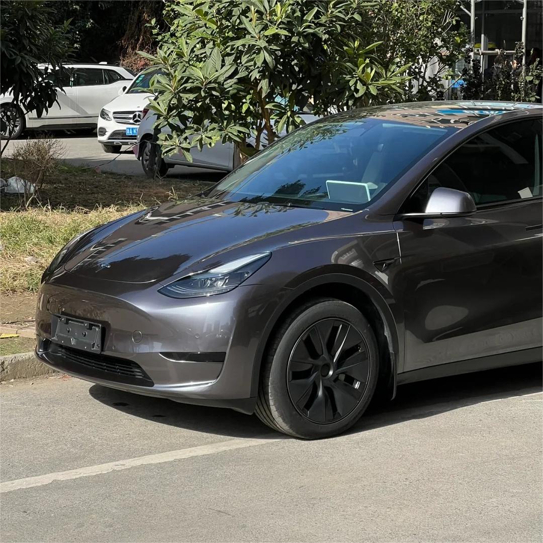 Gloss Metallic Liquid Agate Grey Car Vinyl Wrap