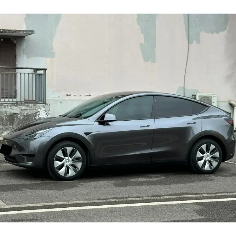 Gloss Metallic Liquid Agate Grey Car Vinyl Wrap