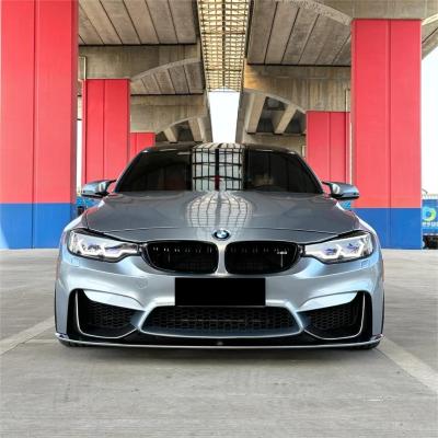 Gloss Metallic Liquid Grey Silver Car Vinyl Wrap PET  02