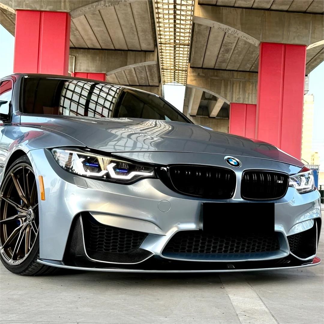 Gloss Metallic Liquid Grey Silver Car Vinyl Wrap PET 