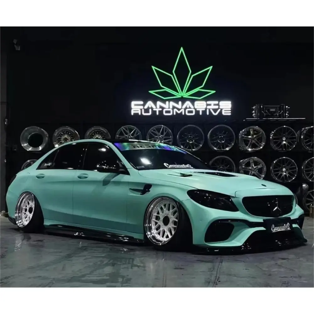 Matte Tiffany Blue Car Vinyl Wrap Sale| Ultimate Flat Tiffany Blue Wrap