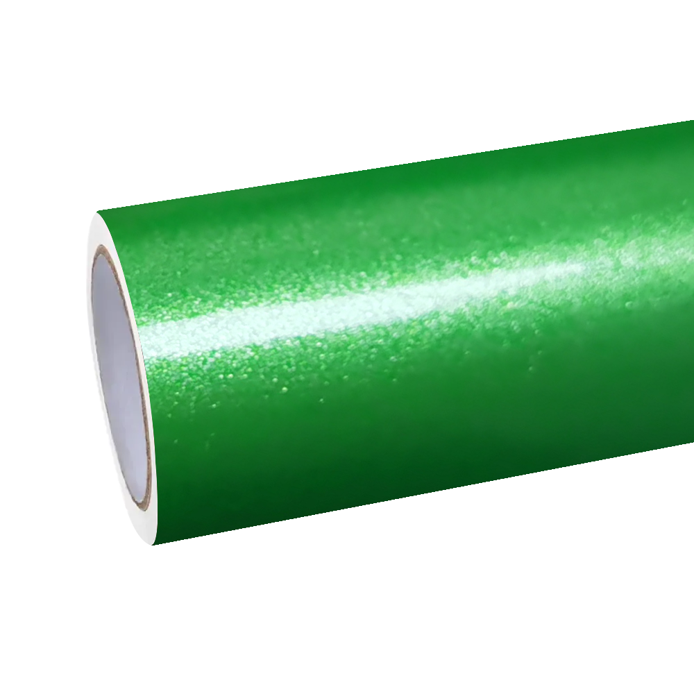Gloss Metallic Apple Green Car Vinyl Wrap