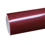 Gloss Metallic Black Cherry Red Car Vinyl Wrap