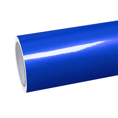 Gloss Metallic Chameleon Racing Blue Car Vinyl Wrap 01