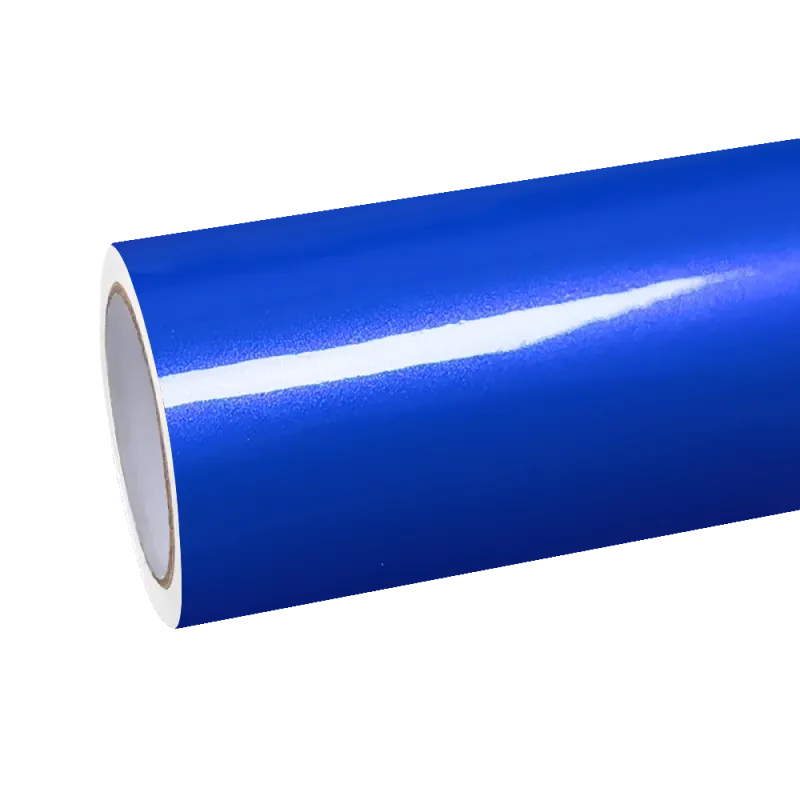 Gloss Metallic Chameleon Racing Blue Car Vinyl Wrap