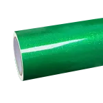 Gloss Metallic Diamond Lizard Green Car Vinyl Wrap