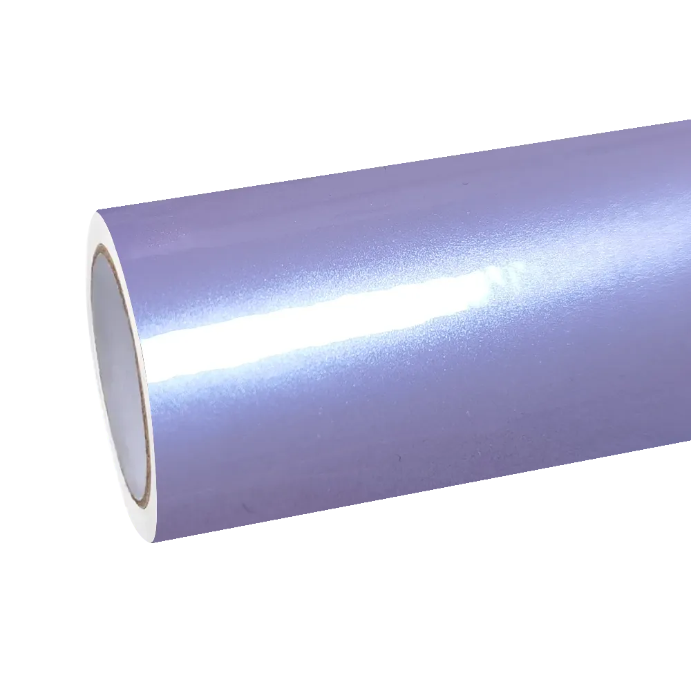 Gloss Metallic Periwinkle Purple Car Vinyl Wrap