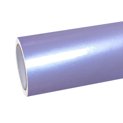 Gloss Metallic Periwinkle Purple Car Vinyl Wrap PET 01