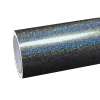 Gloss Metallic Rainbow Laser Grey Car Vinyl Wrap