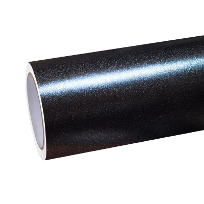 Matte Metallic Graphite Grey Car Vinyl Wrap 01