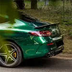Agata Green Car Wrap