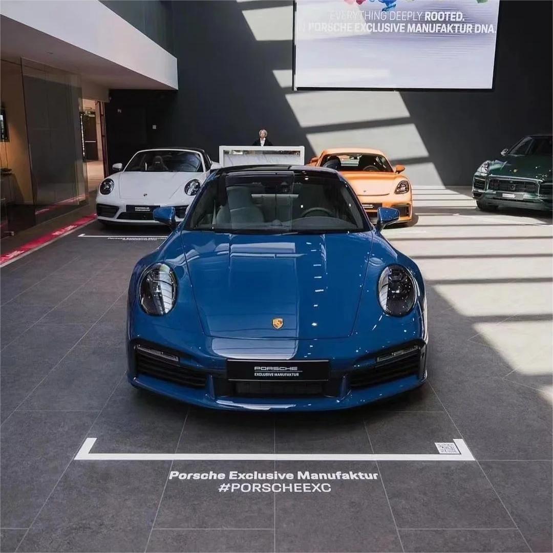 Gloss Petrol Blue Car Vinyl Wrap 