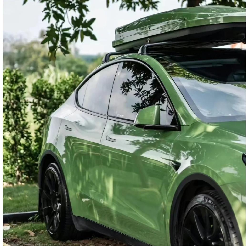 Gloss Racing Green Car Vinyl Wrap PET