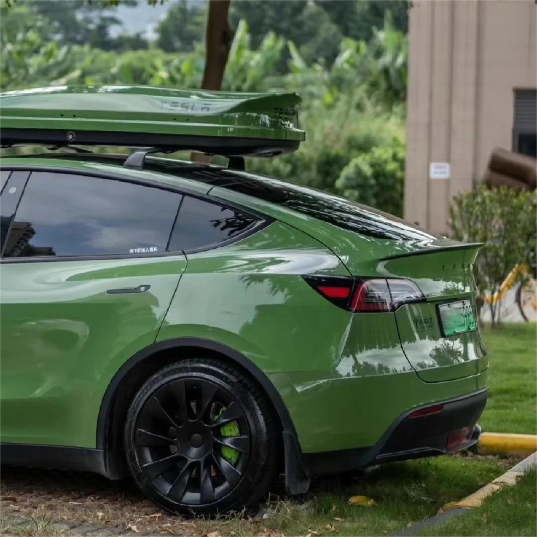 Gloss Racing Green Car Vinyl Wrap PET