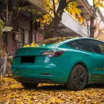 Gloss Storm Green Car Vinyl Wrap