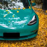 Gloss Storm Green Car Vinyl Wrap