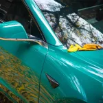 Gloss Storm Green Car Vinyl Wrap