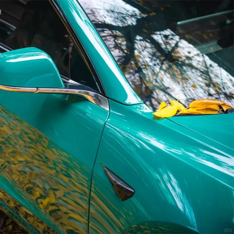 Gloss Storm Green Car Vinyl Wrap