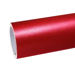 Matte Metallic Ceramics Red Car Vinyl Wrap
