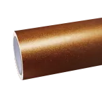 Matte Metallic Copper Brown Car Vinyl Wrap