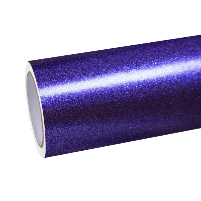 Matte Metallic Satin Chrome Purple Car Vinyl Wrap 01