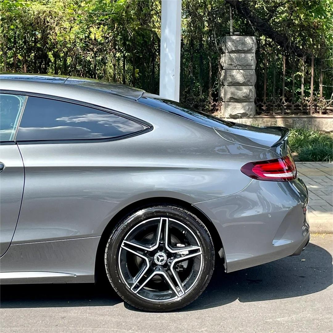 Gloss Metallic Cadet Grey Car Vinyl Wrap