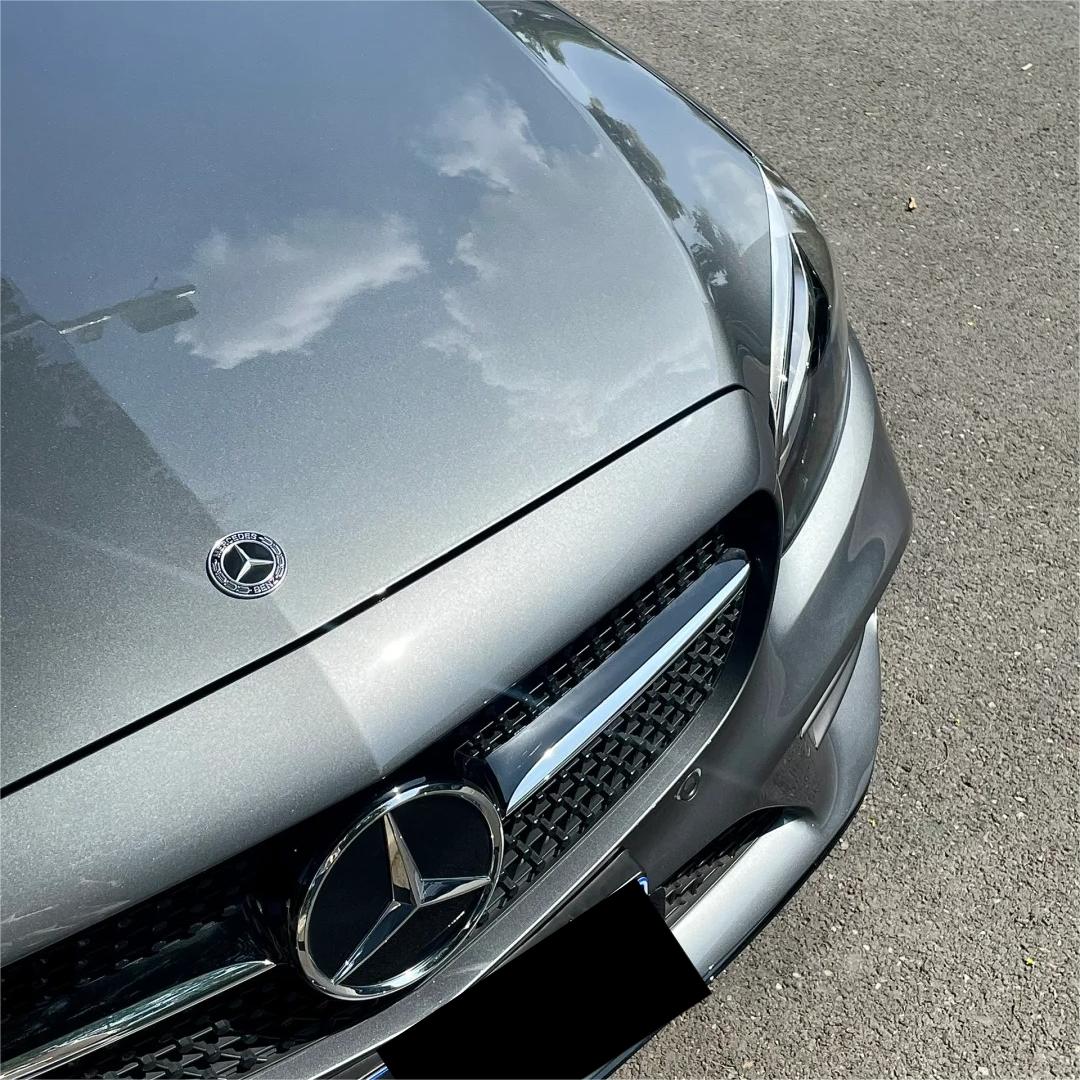 Gloss Metallic Cadet Grey Car Vinyl Wrap