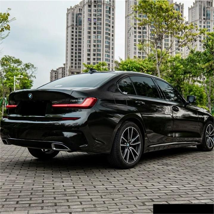 Gloss Metallic Sparkle Glitter Black Car Vinyl Wrap