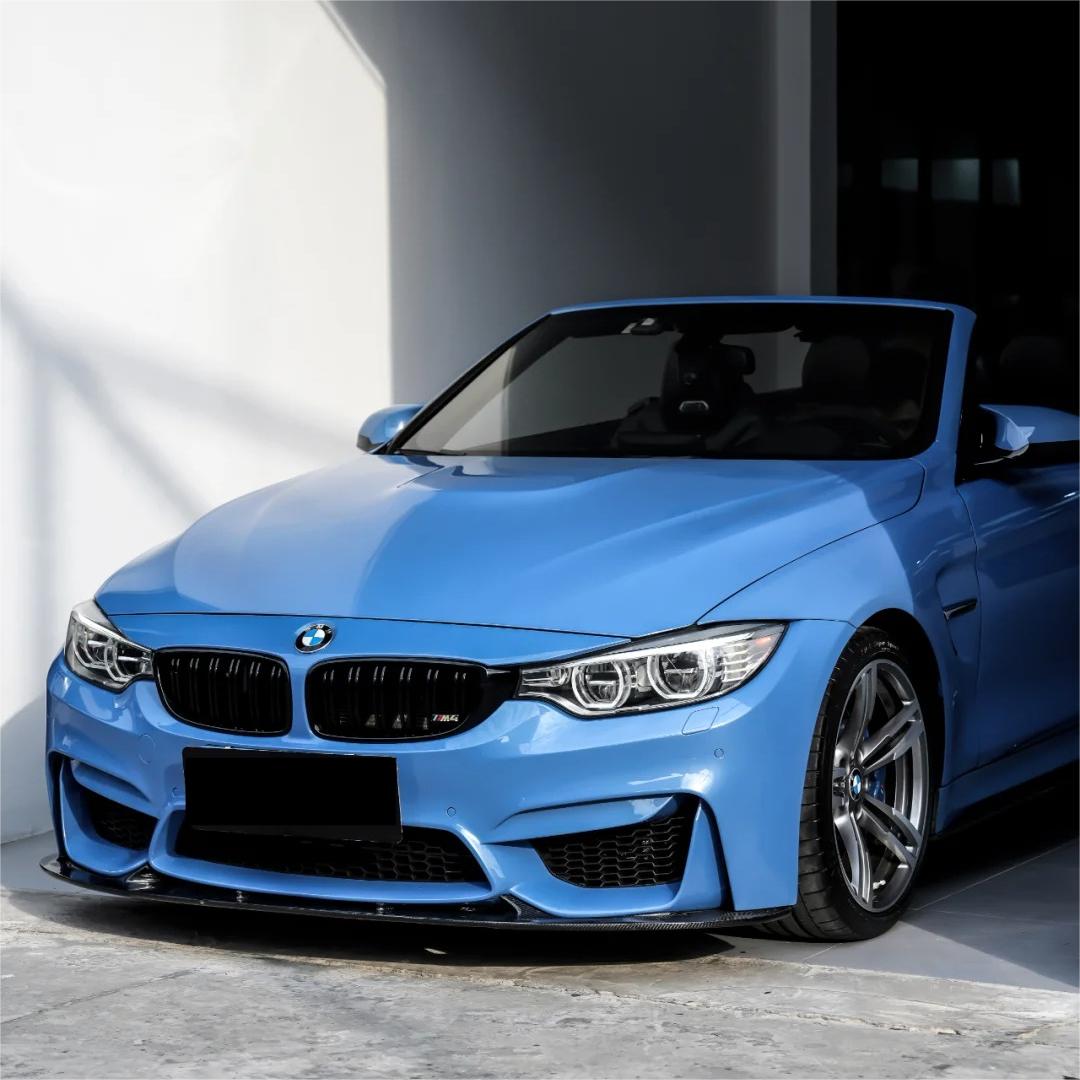 Gloss Marina Blue Car Viny Wrap Sale BMW M4 PET