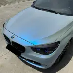 Gloss Metallic Chameleon Blue Grey Car Vinyl Wrap