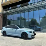 Gloss Metallic Chameleon Blue Grey Car Vinyl Wrap