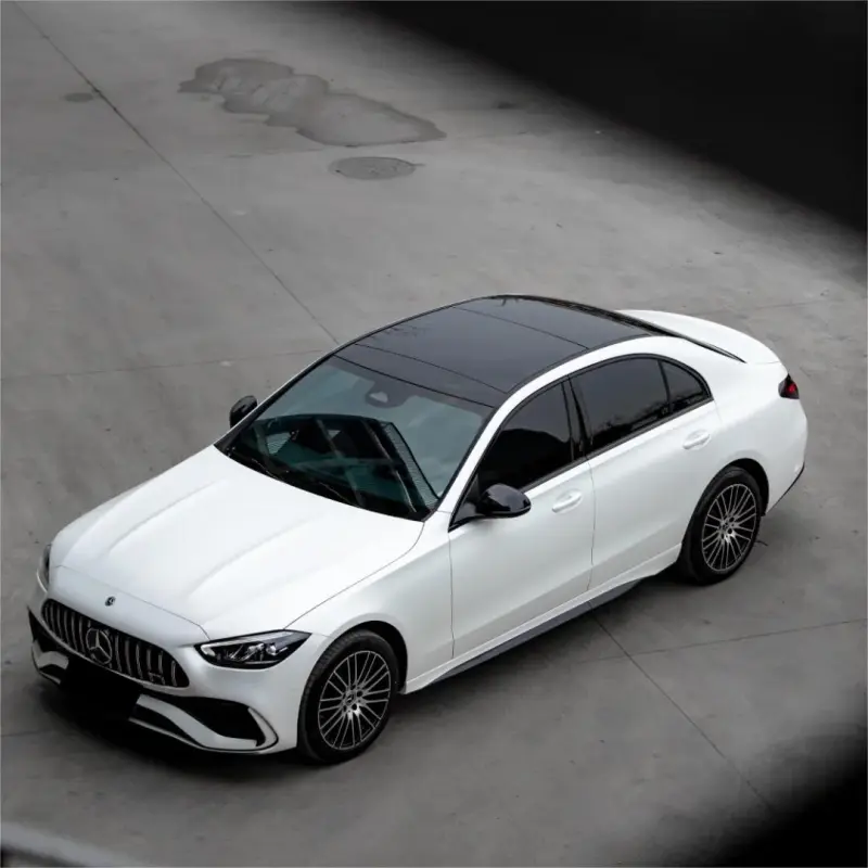 Matte Satin Pearl White Car Vinyl Wrap