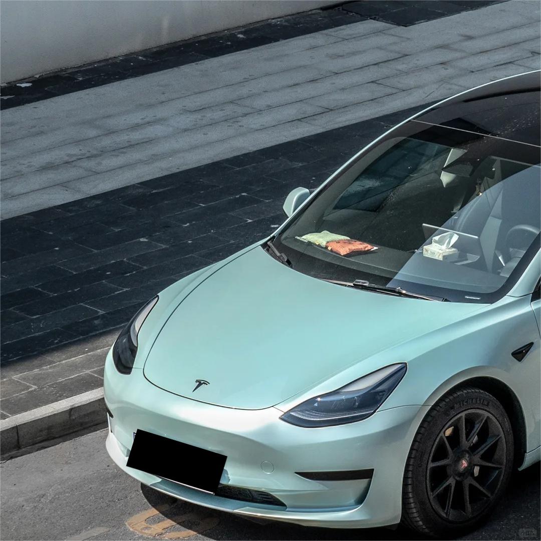 Gloss Metallic Jade Green Car Vinyl Wrap