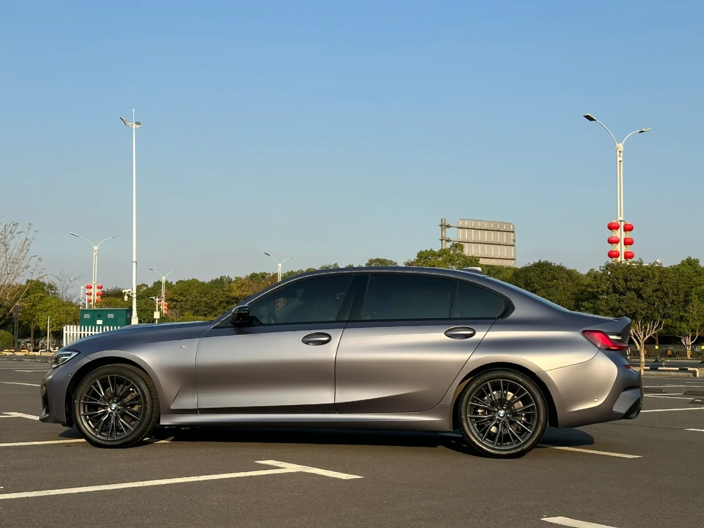 Matte Metallic Satin Carbon Grey Car Vinyl Wrap