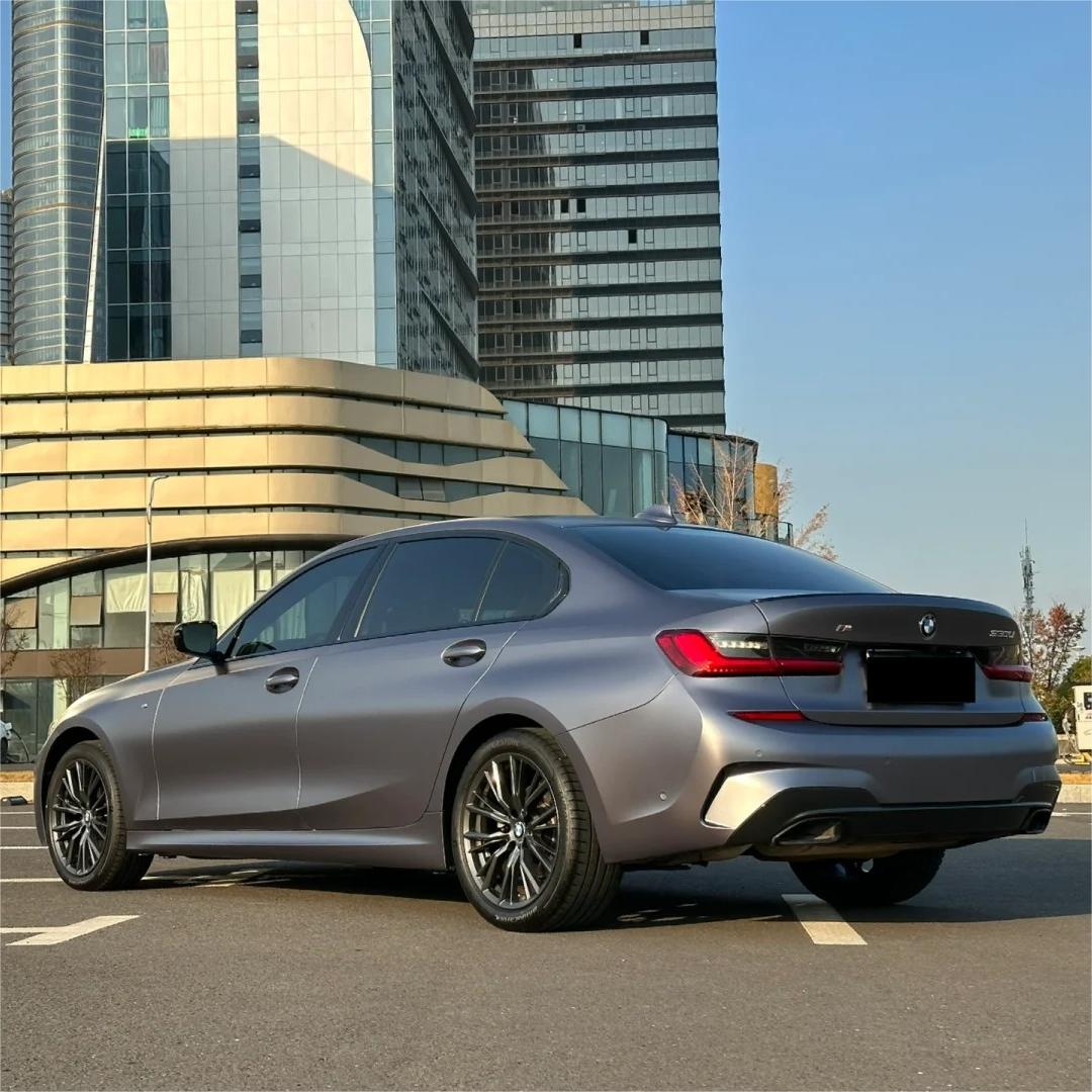 Matte Metallic Satin Carbon Grey Car Vinyl Wrap