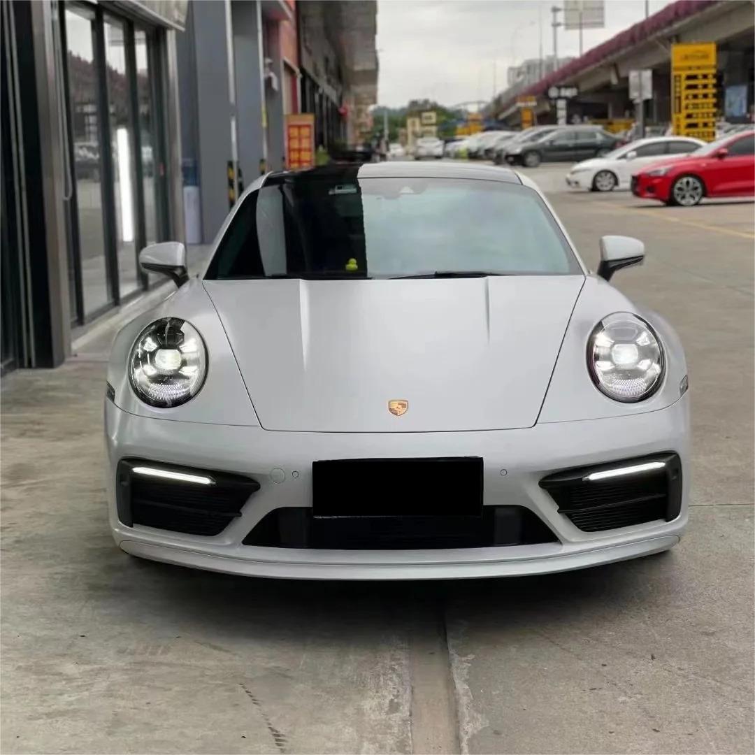 Matte Satin Light Grey Car Vinyl Wrap