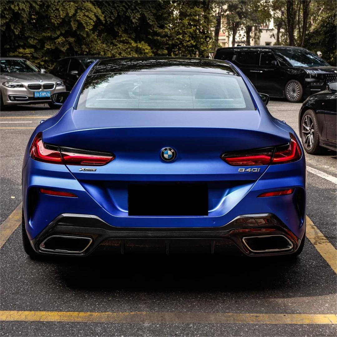 Matte Metallic Satin Blueberry Car Vinyl Wrap 