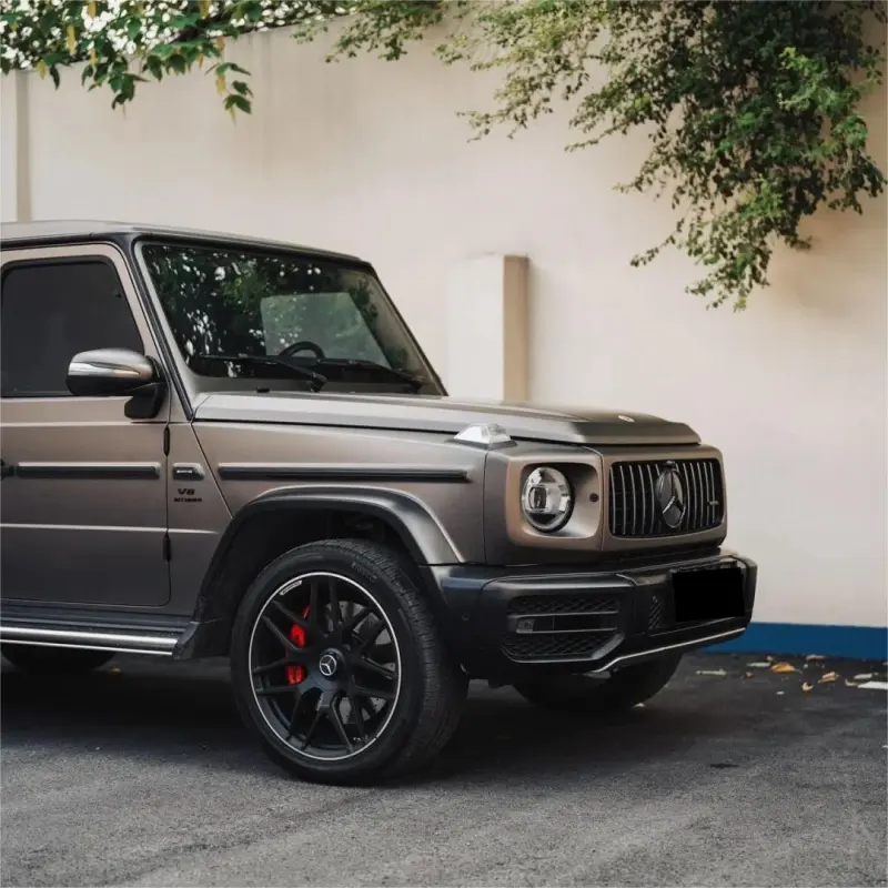Matte Metallic Satin Deep Brown Grey Car Vinyl Wrap