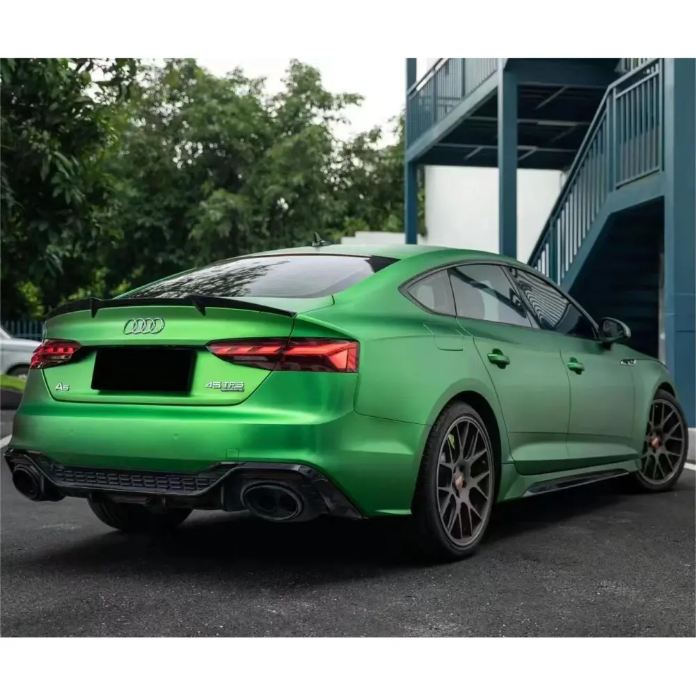 Matte Metallic Satin Flame Green Car Vinyl Wrap 