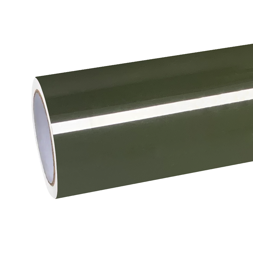 Gloss Dawn Green Car Vinyl Wrap PET