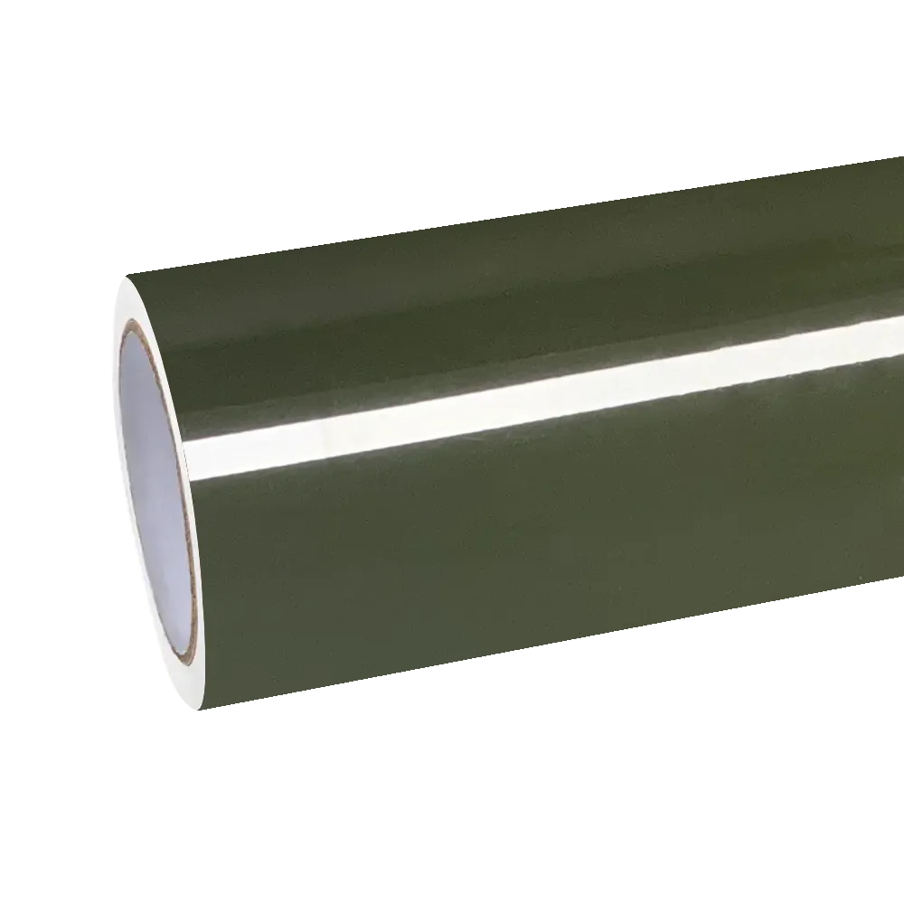 Gloss Dawn Green Car Vinyl Wrap PET