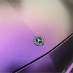 Matte Metallic Chameleon Diamond Yellow Purple Car Vinyl Wrap